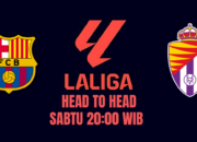 Head To Head Pertandingan Barcelona vs Valladolid Liga Spanyol