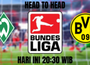 Head To Head Pertandingan Bremen vs Dortmund Liga Jerman