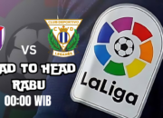 Head To Head Pertandingan Valladolid vs Leganes Liga Spanyol