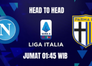 Head To Head Pertandingan Napoli vs Parma Liga Italia