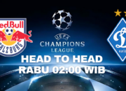 Head To Head Pertandingan RB Salzburg vs Dynamo Kyiv Liga Champions 2024