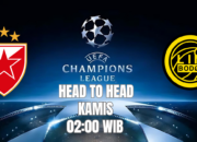 Head To Head Pertandingan Red Star vs Bodo FC Liga Champions 2024