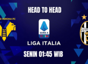 Head To Head Pertandingan Verona vs Juventus Liga Italia