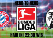 Head To Head Pertandingan Bayern Munich vs Freiburg Liga Jerman