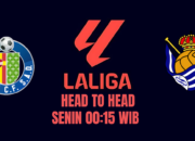 Head To Head Pertandingan Getafe vs Real Spciedad Liga Spanyol