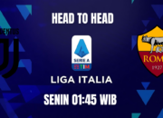 Head To Head Pertandingan Juventus vs AS Roma Liga Italia