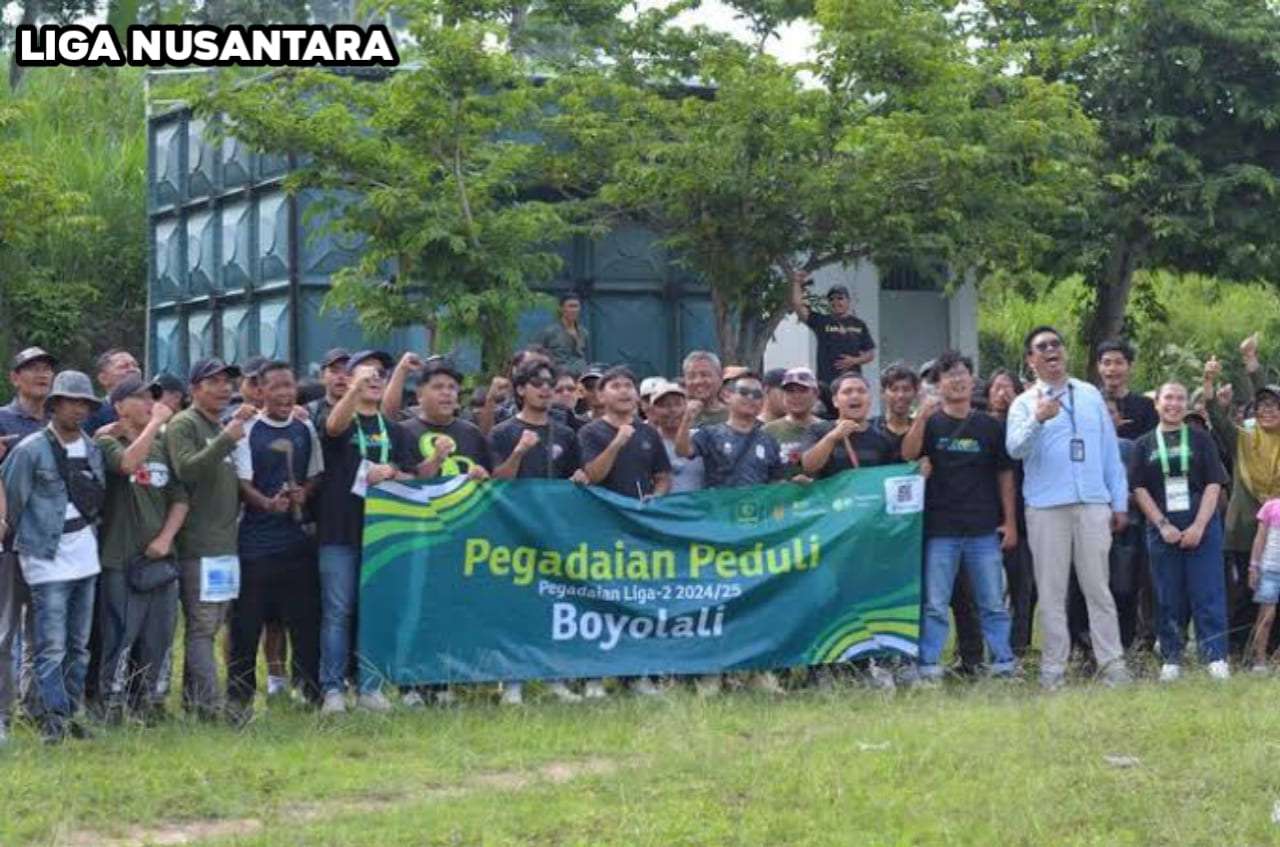 PT Pegadaian dan PT Lib Gandeng Nusantara United Lakukan Penanaman 25 Bibit Pohon di Boyolali