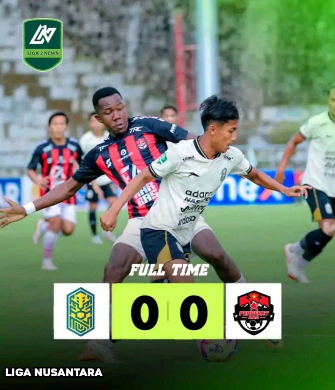 Nusantara United Harus Puas Berbagi Angka Melawan Persekat Tegal Dengan Skor 0-0