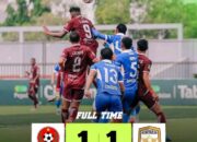 Persipa Pati di Tahan Imbang Adhiyaksa FC diKandang Sendiri Dengan Skor 1-1