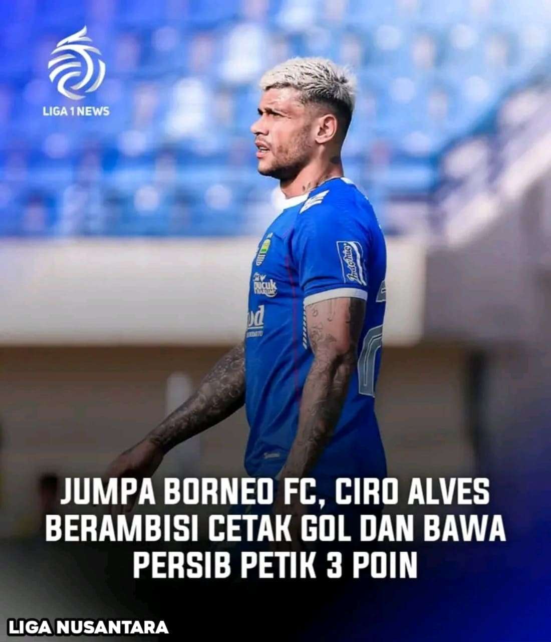 Ciro Alves Berambisi Cetak Gol dan Raih Kemenangan Melawan Borneo FC 