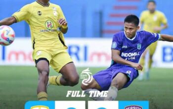 Persita Tangerang Tembus 10 Besar Usai Kalahkan Barito Putera 2-0