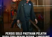 Persis Solo Akan Kedatangan Pelatih Baru, Langsung Pimpin Kontra Barito Putera 