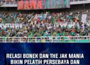 Sikap Damai The Jack Mania dengan Bonek Buat Pelatih Persebaya dan Persija Bangga