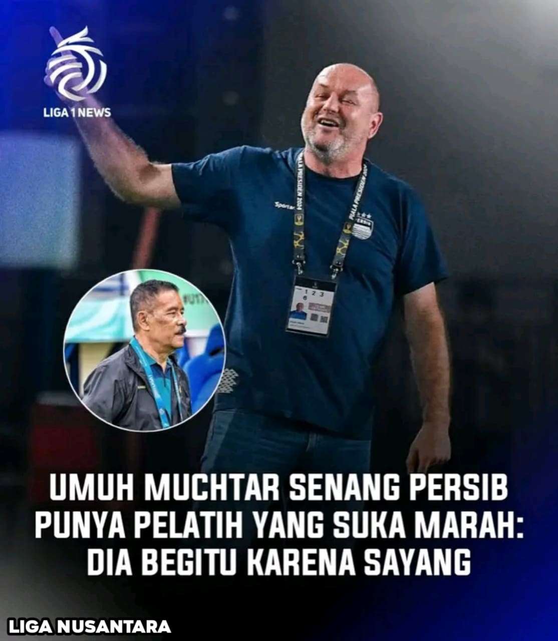 Bojan Hodak Suka Marah-marah, Umuh Muchtar : Saya Suka Pelatih Yang Seperti Ini