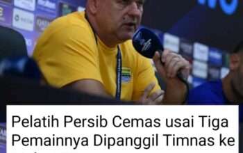 Pelatih Persib Bandung Cemas Tiga Pemainnya Dipanggil Timnas Indonesia di Piala AFF 20224