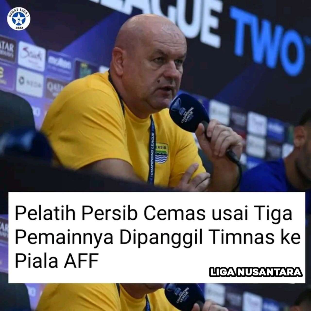 Pelatih Persib Bandung Cemas Tiga Pemainnya Dipanggil Timnas Indonesia di Piala AFF 20224