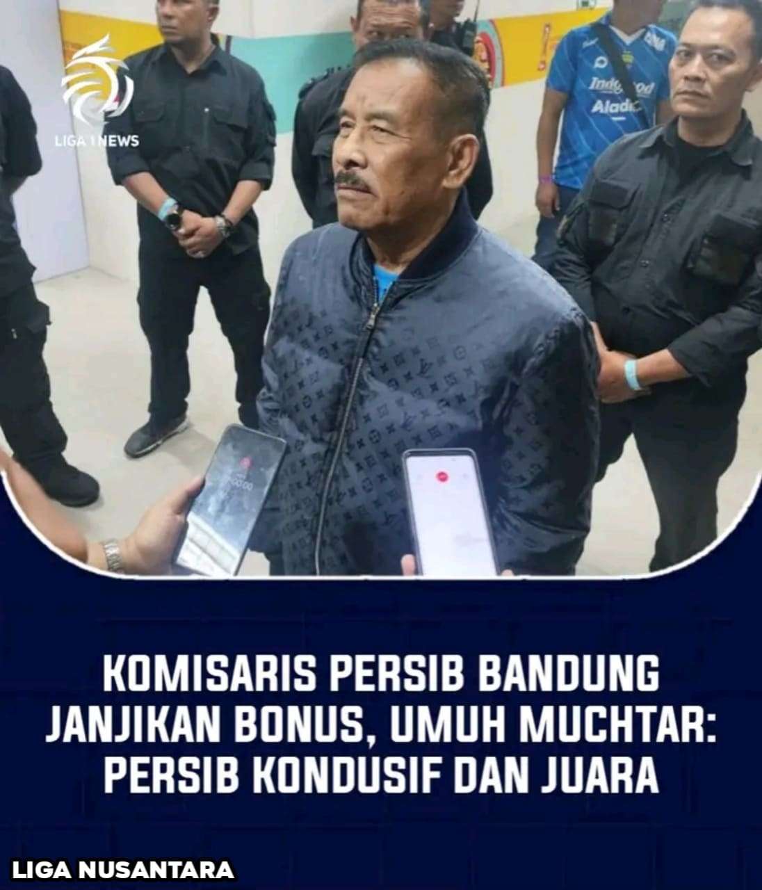 Umuh Muchtar Janjikan Bonus Para Pemain Persib Bandung Diputaran Kedua Liga 1