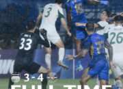 Persib Bandung Diganyang Zhejiang FC 3-4, Maung Bandung Dan Green Giants Sama-Sama Tersingkir