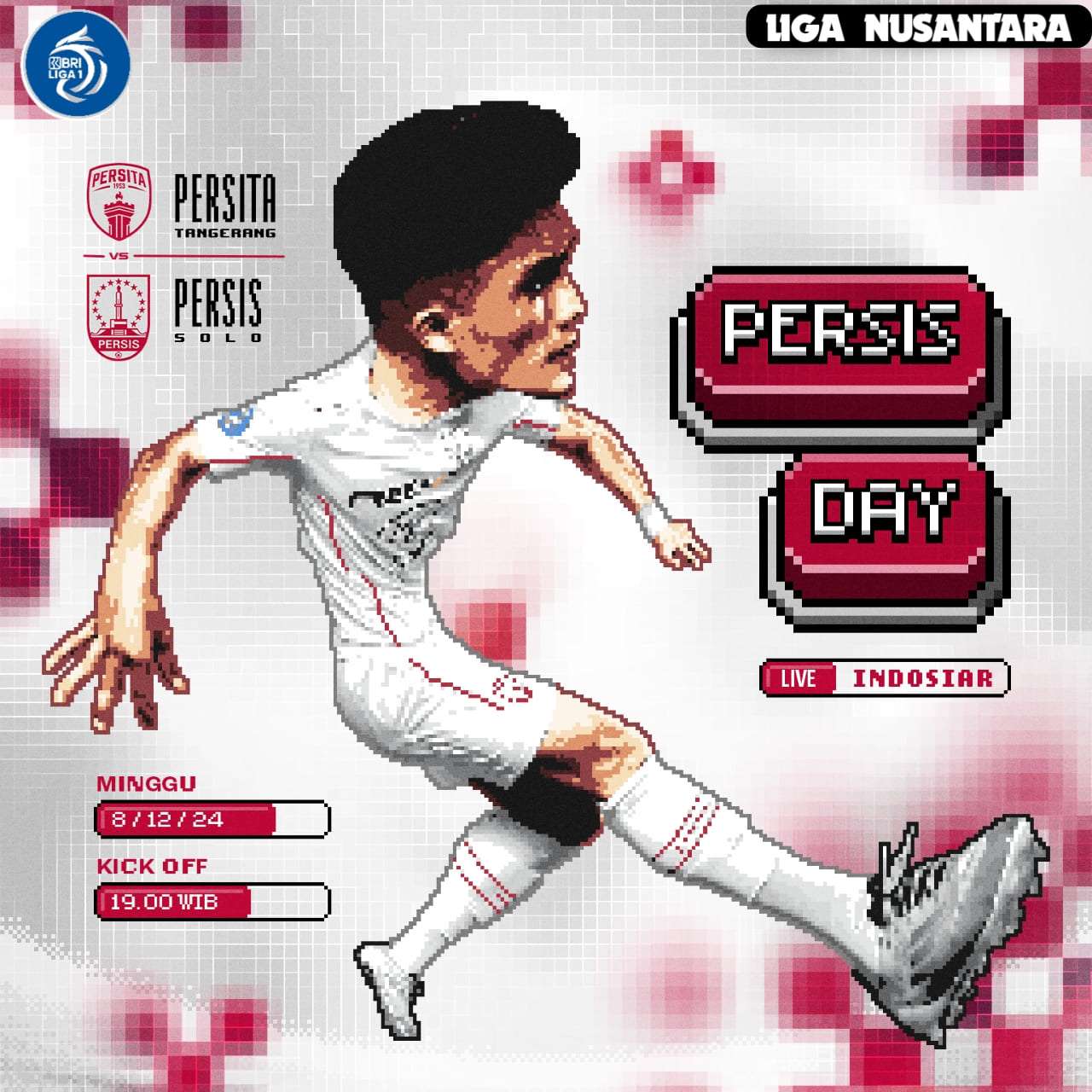 Prediksi Persita Tangerang vs Persis Solo : Head to Head dan Susunan Pemain