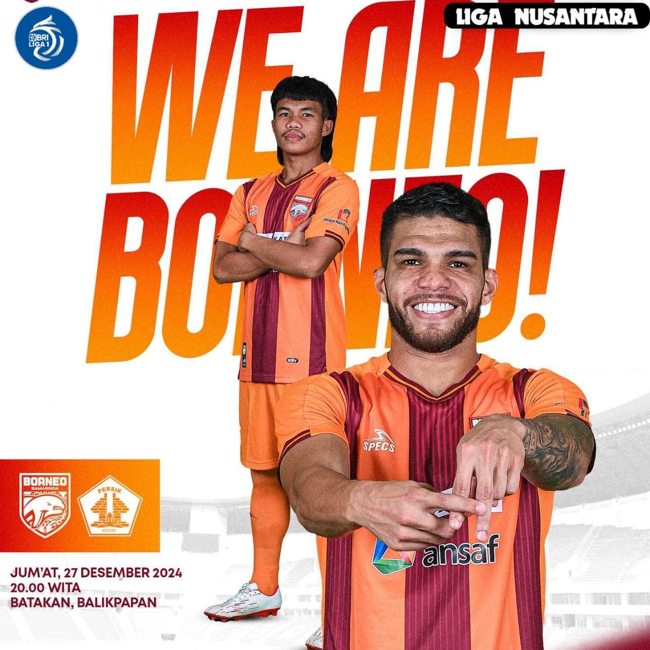 Prediksi Borneo FC vs Persik Kediri: Head to Head dan Susunan Pemain