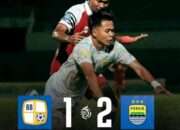 Persib Bandung Kembali Teruskan Tren Positif Usai Tumbangkan Barito Putera 2-1