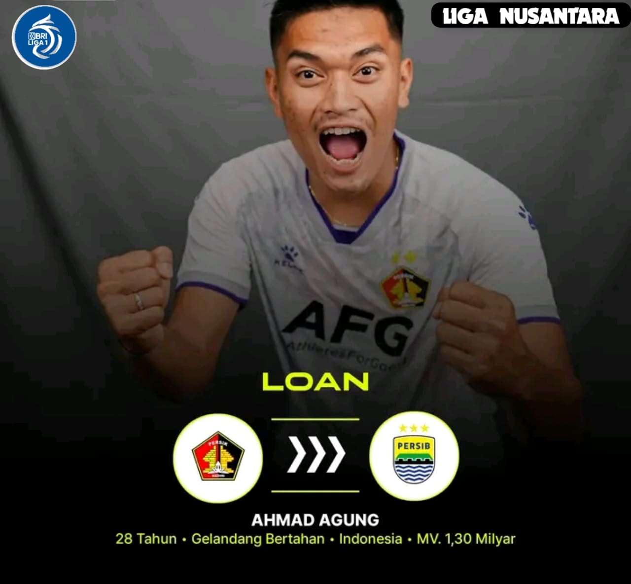Persib Bandung Dikabarkan Mencapai Kesepakatan Dengan Ahmad Agung