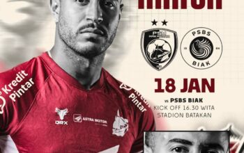 Prediksi PSM Makassar vs PSBS Biak: Head to Head dan Susunan Pemain