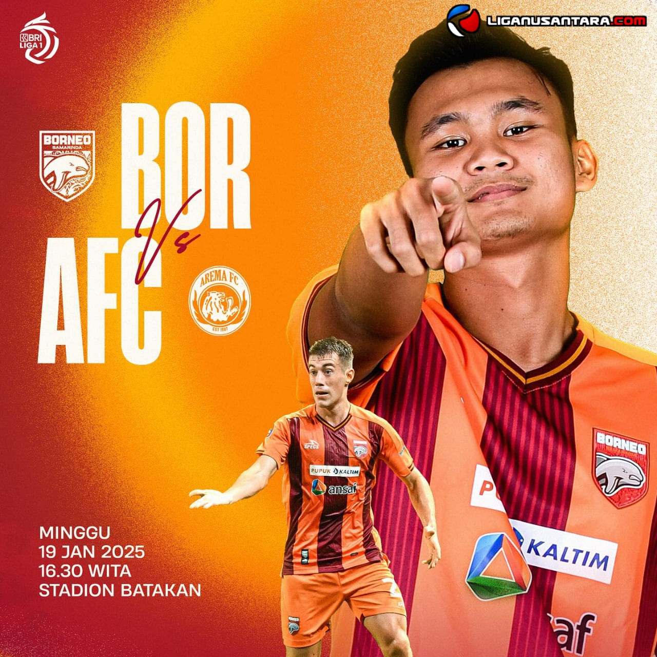 Prediksi Borneo FC vs Arema FC: Head to Head dan Susunan Pemain