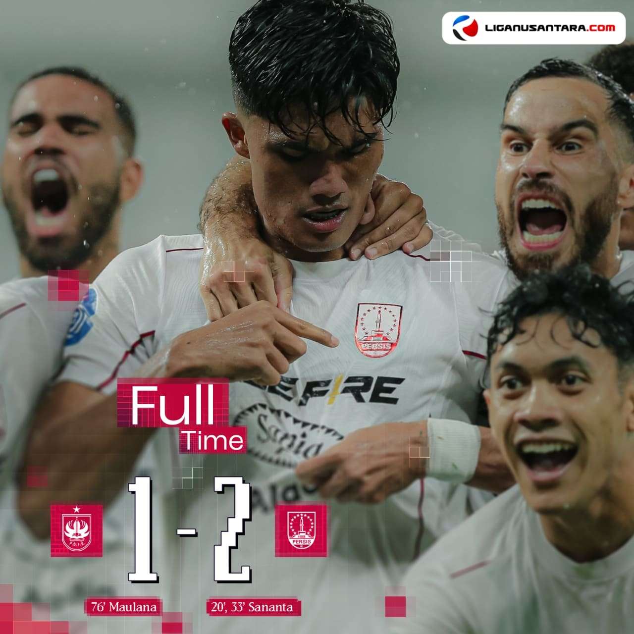 Brace Sanantha Bawa Persis Solo Kalahkan PSIS Semarang 2-1