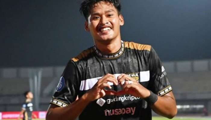 Septian Bagaskara Striker Dewa United Yang Kini Menjadi Kunci