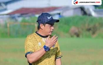 Erwan Hendrayanto sesi latihan