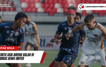 3 Fakta Usai Arema Kalah di Markas Dewa United