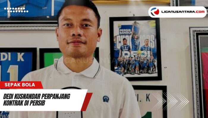 Dedi Kusnandar Dapat Kontrak Baru dari Persib di BRI Liga 1