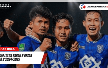 8 Tim Lolos Babak 8 Besar Liga 2 2024/2025