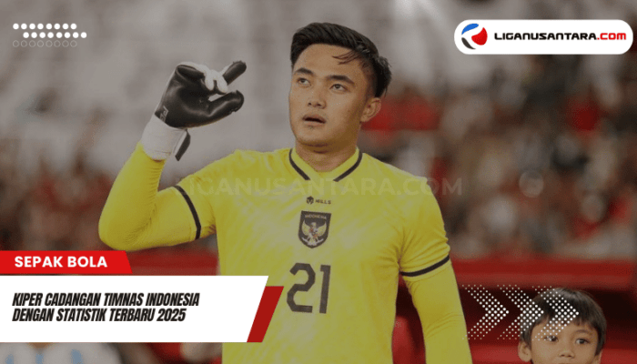 Kiper Cadangan Timnas Indonesia dengan Statistik Terbaru 2025