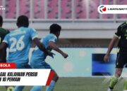 PSBS Gagal Kalahkan Persib Bermain 10 Pemain