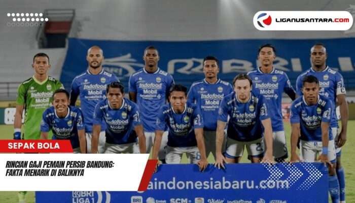 Rincian Gaji Pemain Persib Bandung: Fakta Menarik di Baliknya