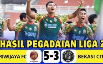 Skor Sriwijaya FC vs Bekasi City Hari Ini: Hasil Akhir dan Jalannya Laga