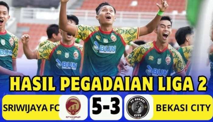 Skor Sriwijaya FC vs Bekasi City Hari Ini: Hasil Akhir dan Jalannya Laga