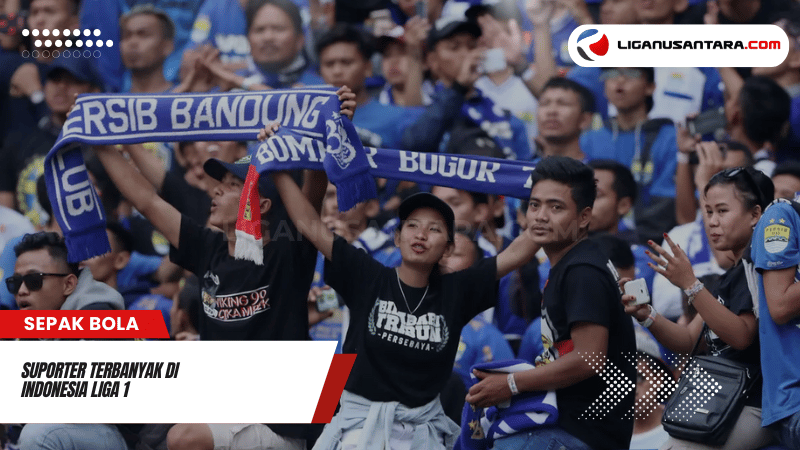 Suporter Terbanyak di Indonesia Liga 1: Basis Fans Terkuat di Tanah Air