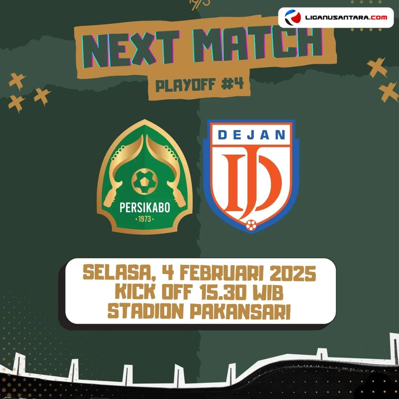 Prediksi Persikabo 1973 vs Dejan FC Depok: H2H dan Susunan Pemain