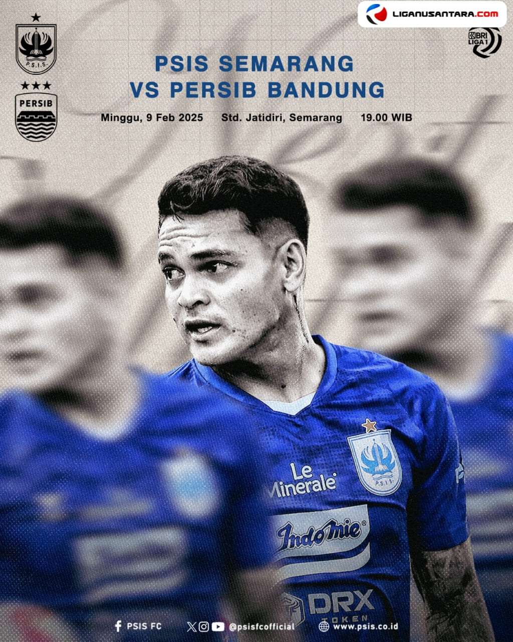 Prediksi PSIS Semarang vs Persib Bandung: H2H dan Susunan Pemain