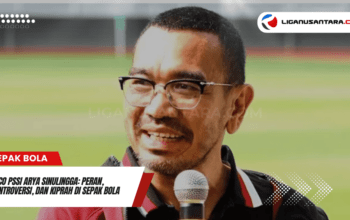 Exco PSSI Arya Sinulingga Peran Kontroversi dan Kiprah di Sepak Bola