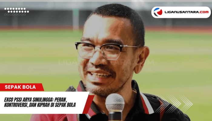 Exco PSSI Arya Sinulingga: Peran, Kontroversi, dan Kiprah di Sepak Bola