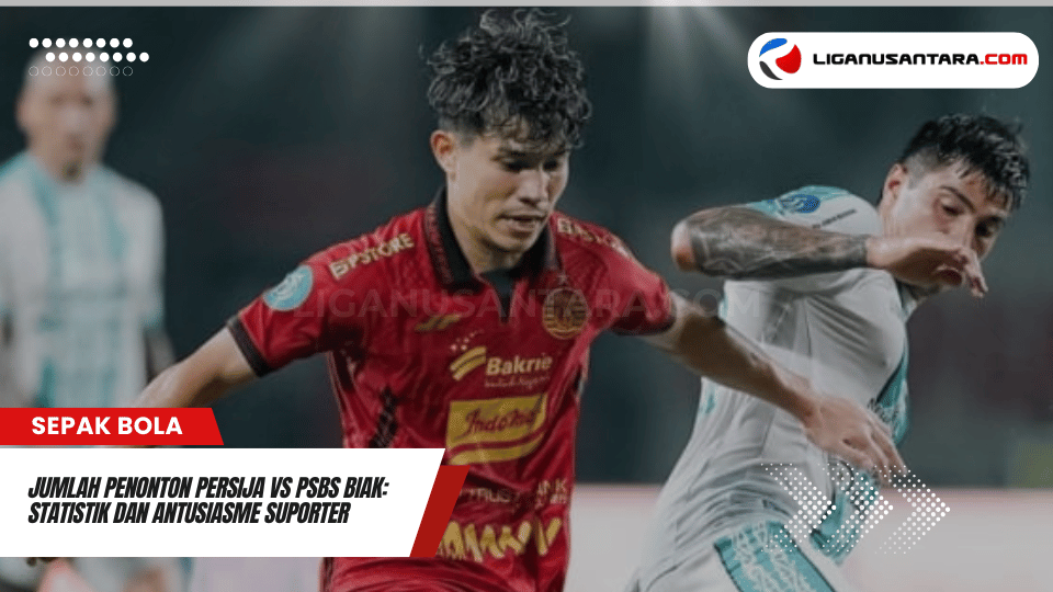 Jumlah Penonton Persija vs PSBS Biak Statistik dan Antusiasme Suporter