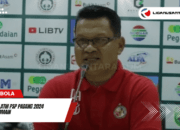 Profil Pelatih PSP Padang 2024: Strategi dan Ambisi Promosi ke Liga 1