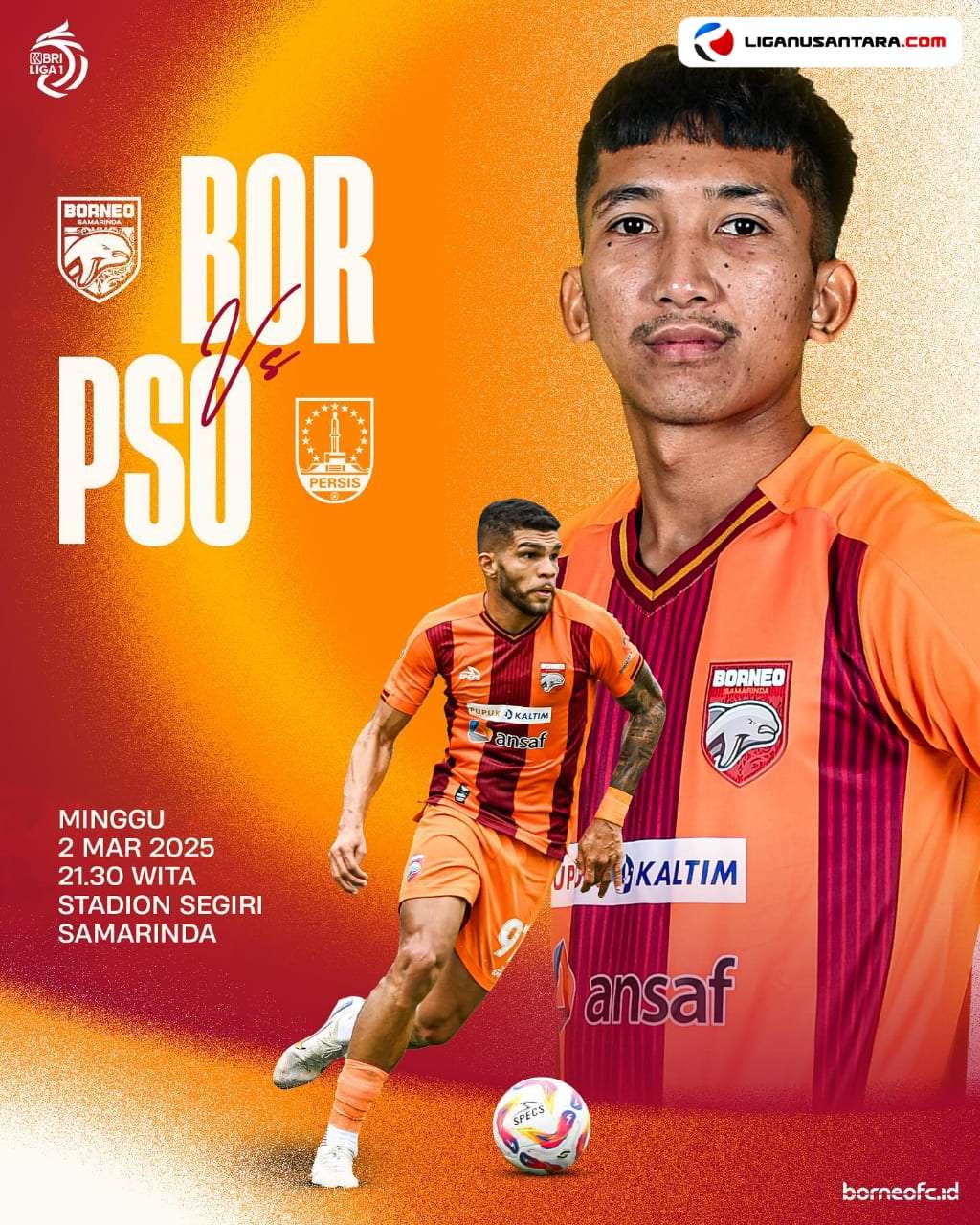 Prediksi Borneo FC vs Persis Solo: H2H dan Susunan Pemain