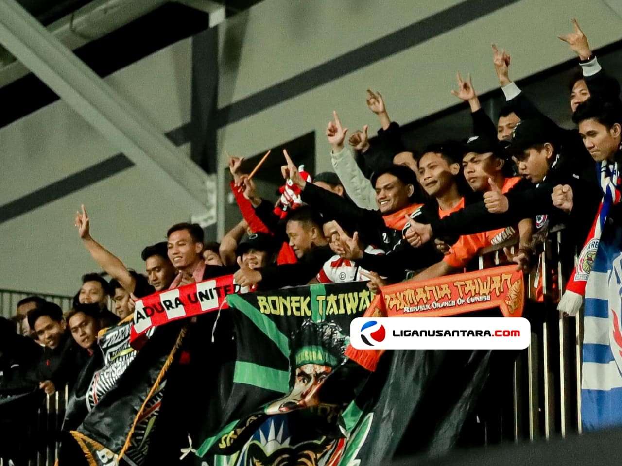 Madura United Dapat Suntikan Dukungan Dari Aremania, Bobotoh, Jakmania, Hingga Bonek Taiwan Saat Main di AFC Challenge League