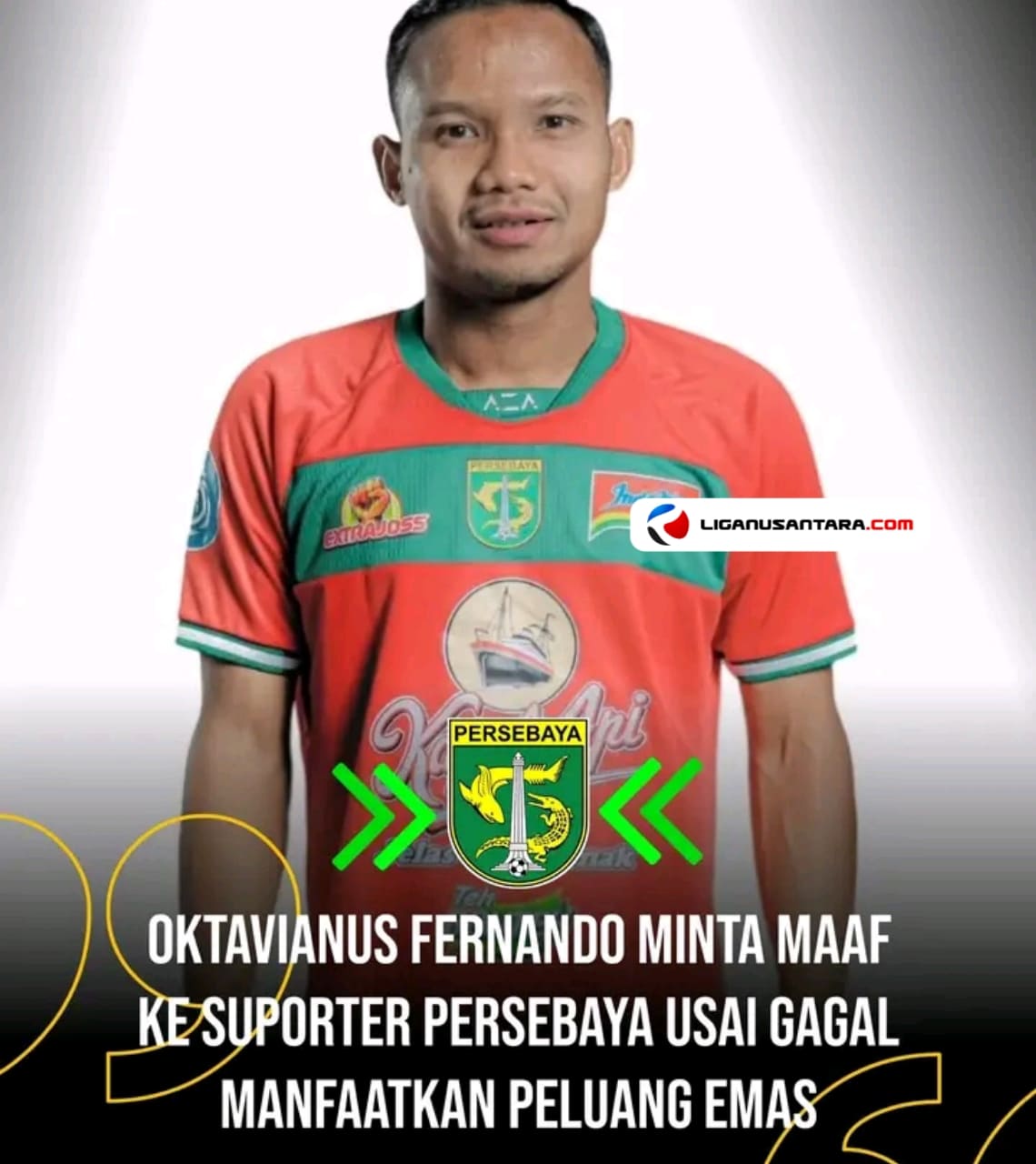 Oktafianus Fernando Minta Maaf Usai Gagal Manfaatkan Peluang Emas Kontra PSIS