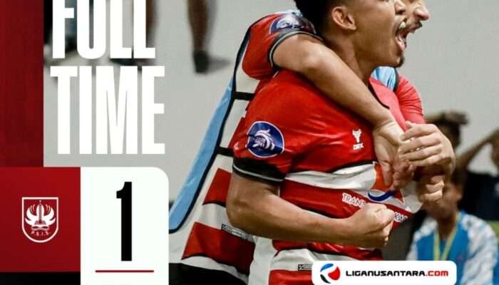 Hasil Liga 1: Madura United Berhasil Kandaskan PSIS Semarang 2-1